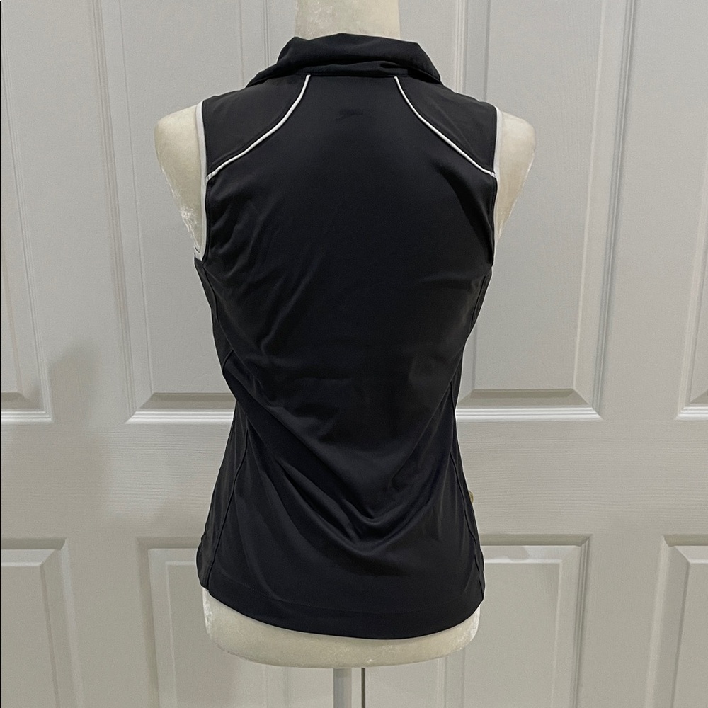 Slazenger Dark Gray Zip-Up Polo Top - Picture 4 of 4